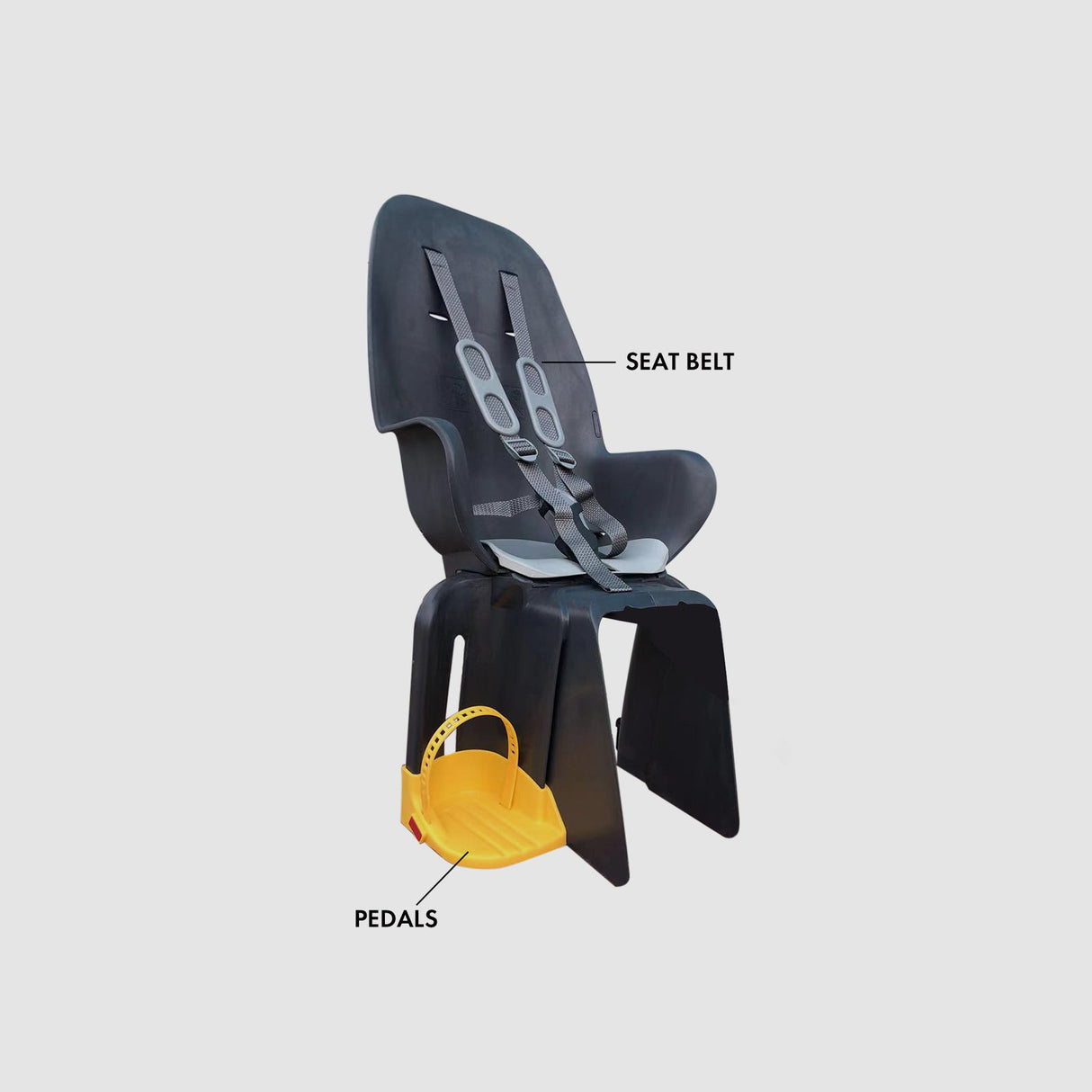 Windgoo child seat for bicycles