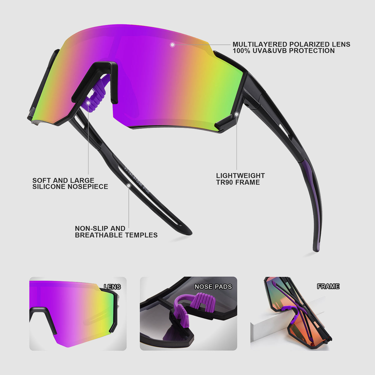 3058 Sports Sunglasses