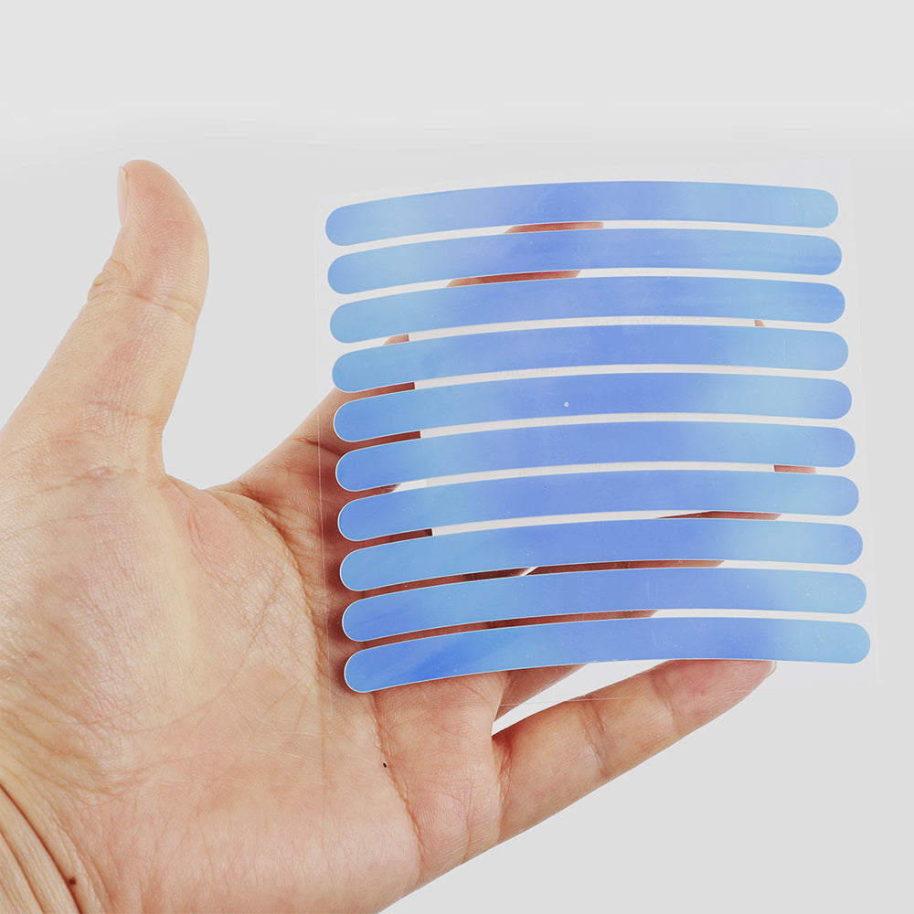 Autocollant réfléchissant multicolore pour jantes de vélo