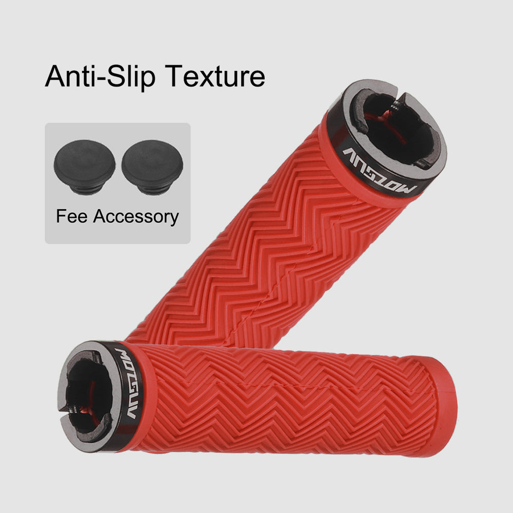 Poignées de guidon de vélo - 13,5 cm