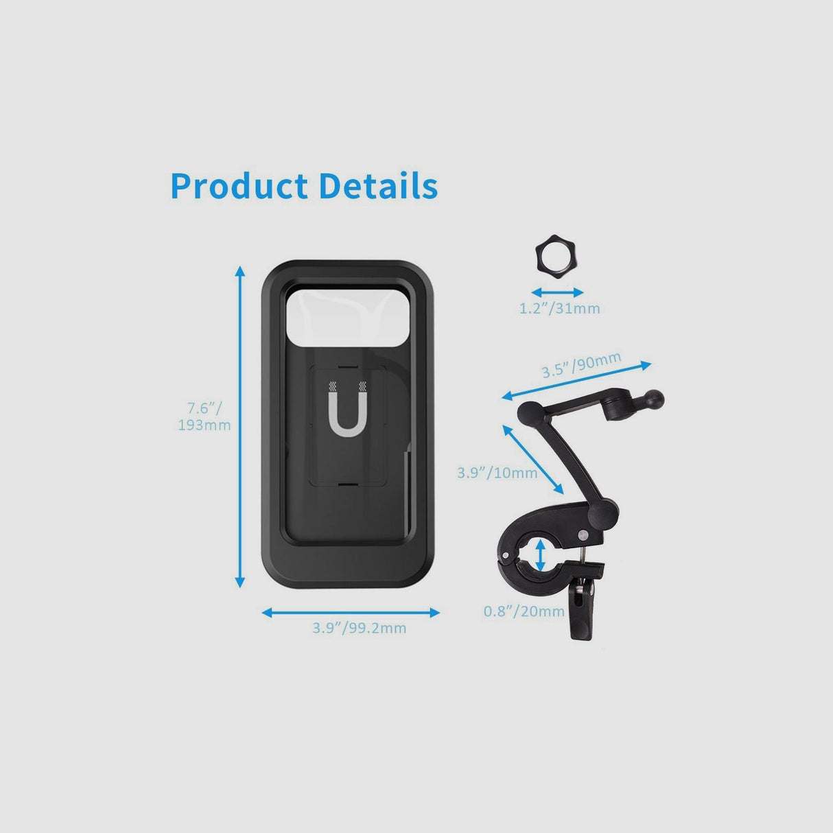 Windgoo Phone Holder Waterproof