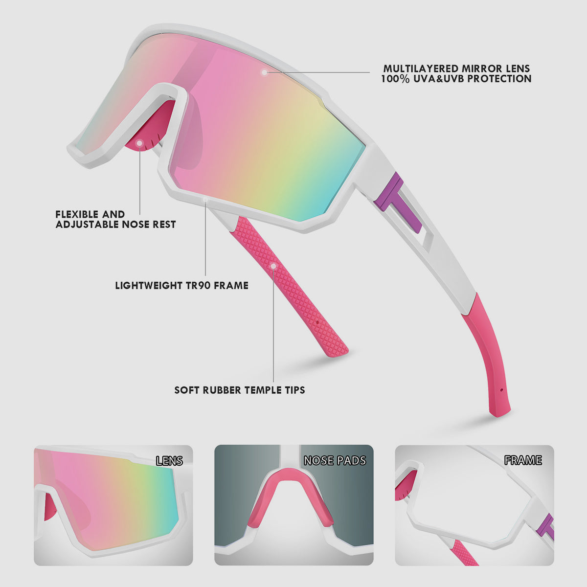 3058 Sports Sunglasses