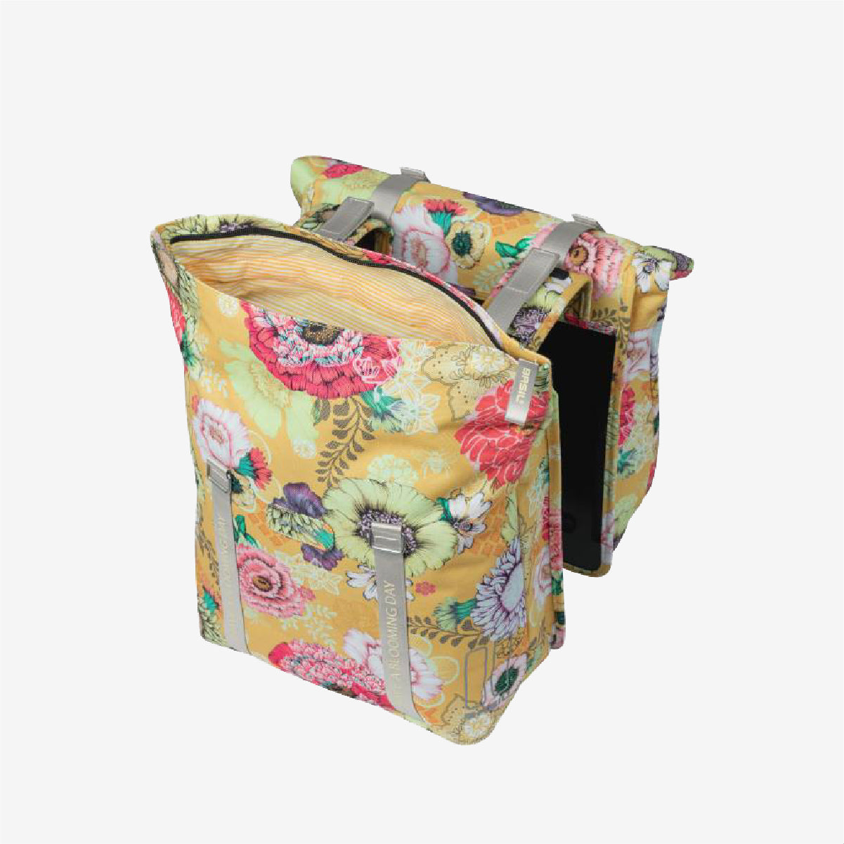 Basil Bloom Field Dubbele Fietstas 35L