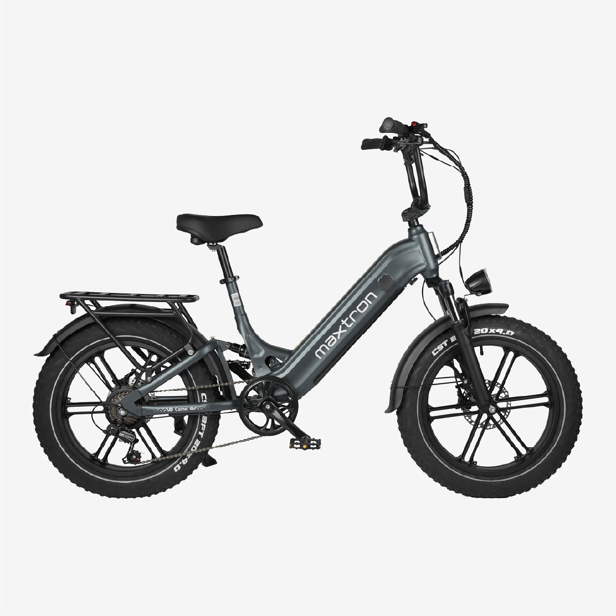 Vélo électrique Maxtron Camel Pneus larges 20*4.0 pouces 250W Batterie 48V 18Ah