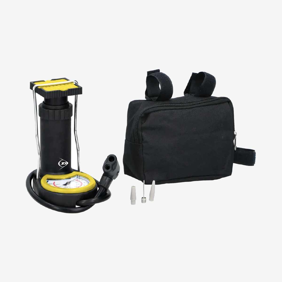 Dunlop Mini Fusspumpe - Fietspomp met Drukmeter