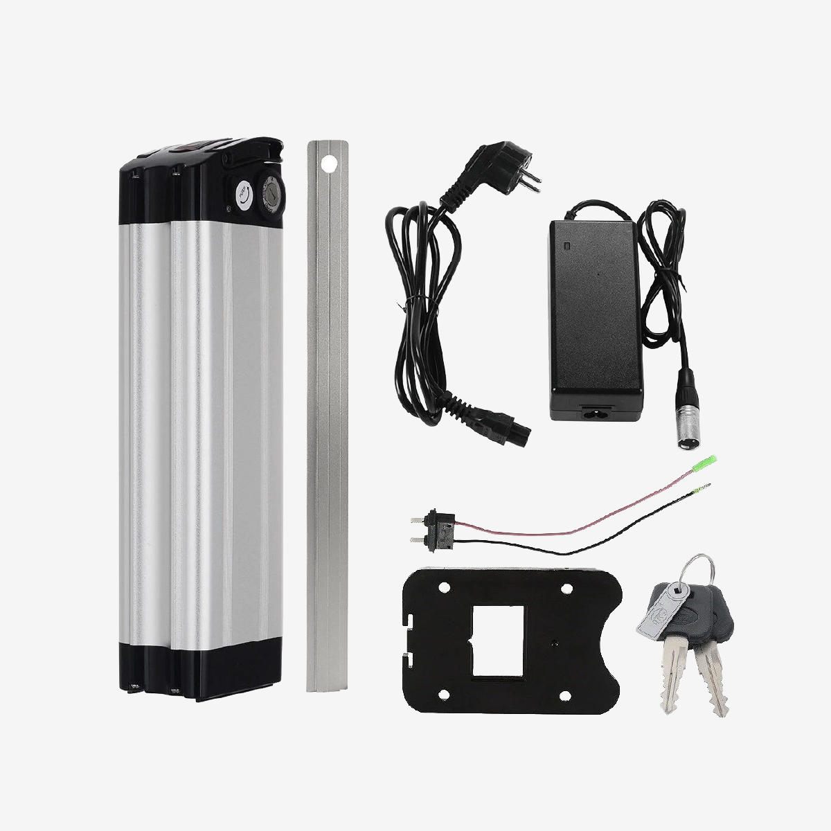 E-bike Pedelec battery 48 V 15 Ah for 250 W bicycle motor