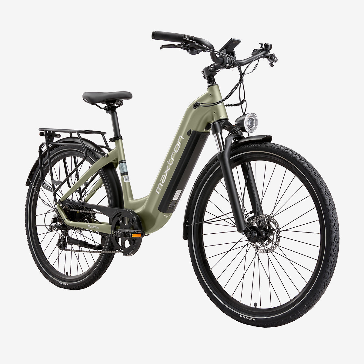 Maxtron Marathon Elektrische Fiets Groen | 28×2.0 Inch Banden - 250W 36V 22,5Ah Accu - Actieradius tot 160 km