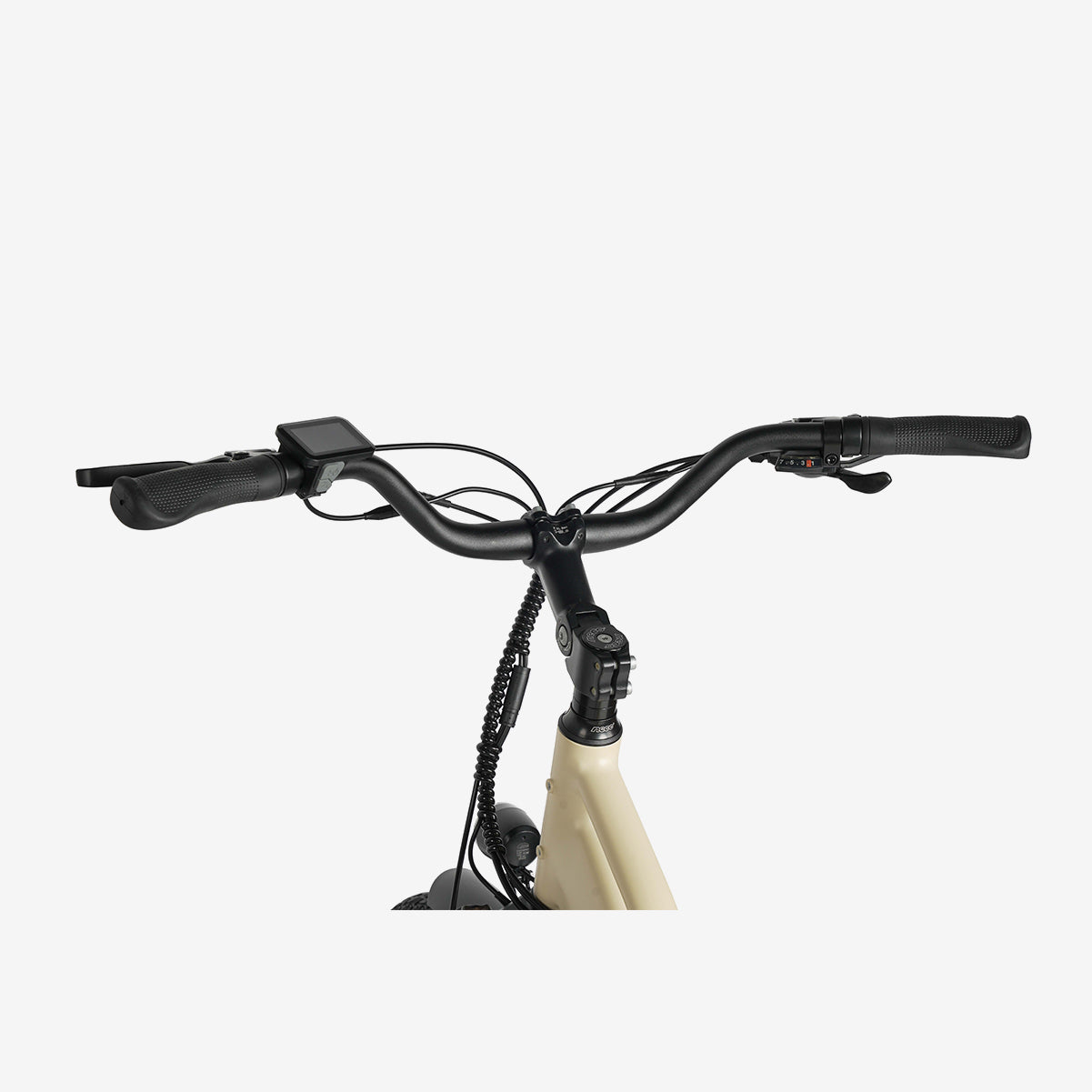 Maxtron Urban 7 Electric Bicycle Beige | 27.5×2.0 Inch Tires - 250W 36V 12.8Ah Battery