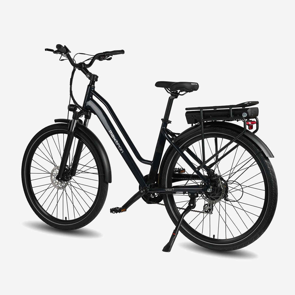 Maxtron Urban 7 Vélo Électrique Bleu | Pneus 27.5×2.0 Pouces - Batterie 250W 36V 12,8Ah