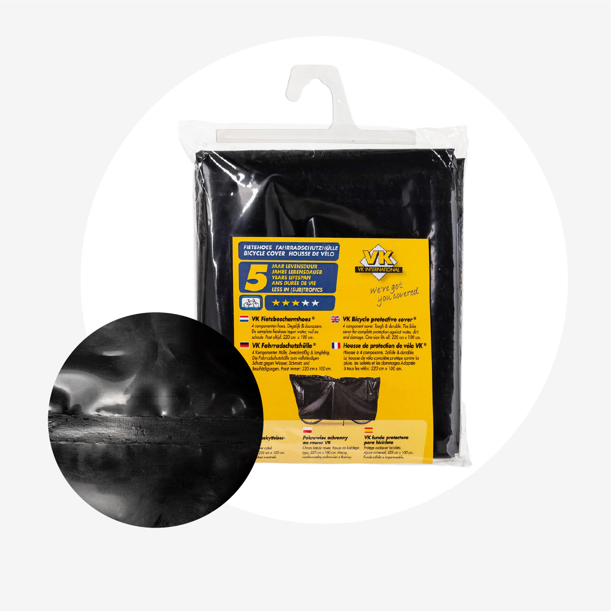 VK Fietshoes 220 x 100cm