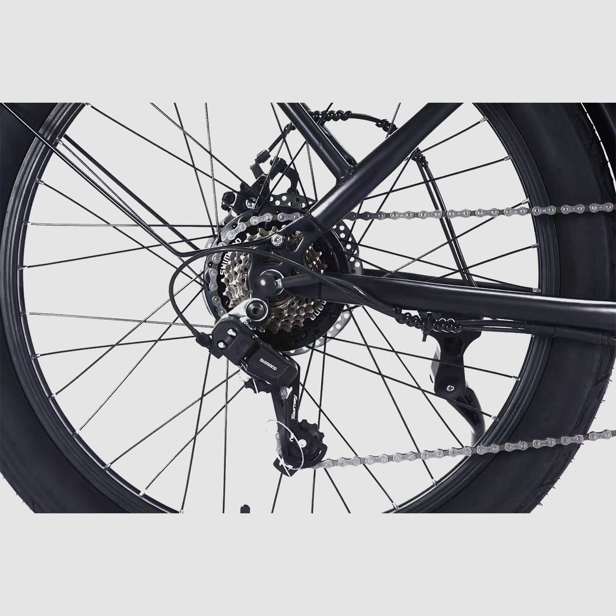 Windgoo - F40 | E-Bike met 20*3.0 Inch Tire 250W 36V 11.2 Ah Accu