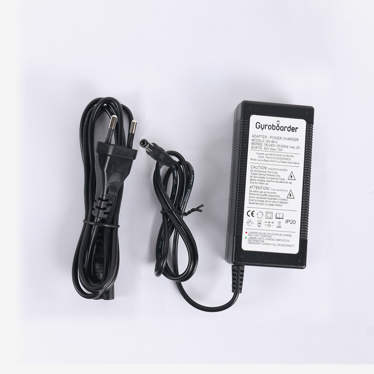 Charger 42V 1.5A (European standard)-B20