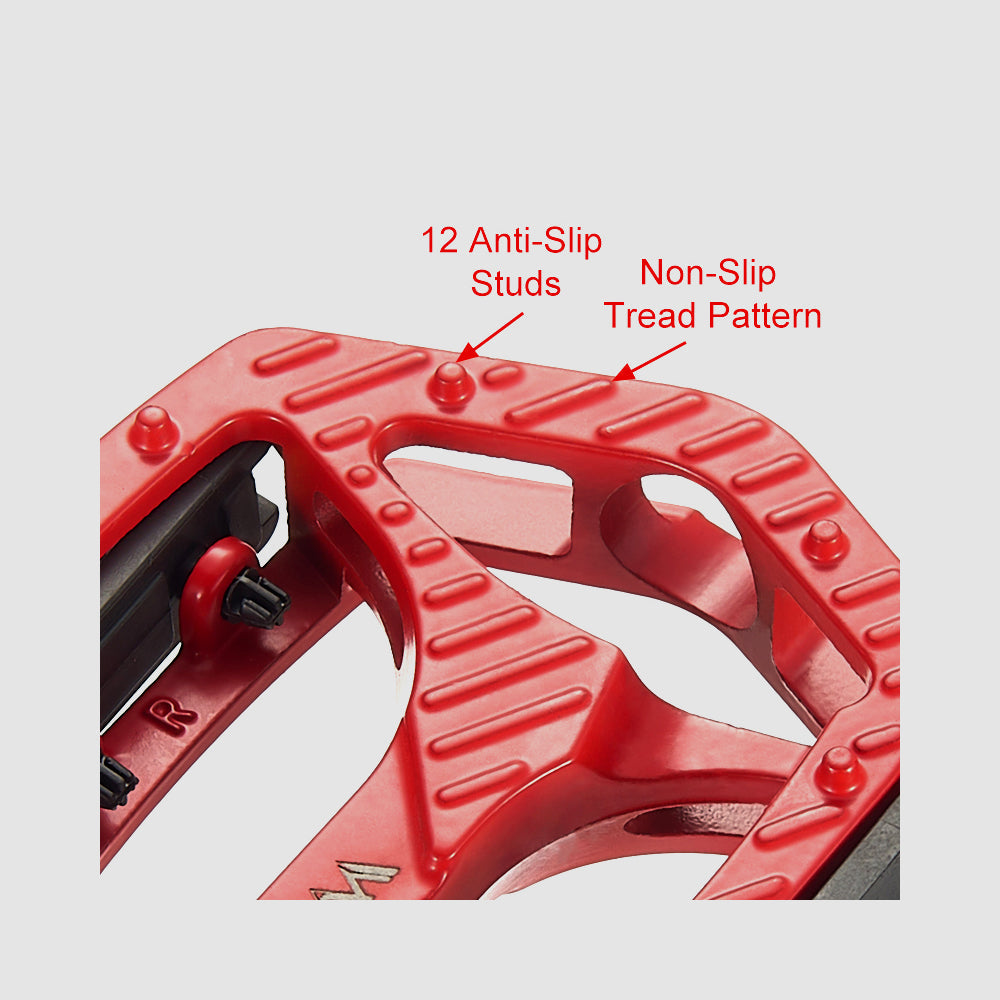 Pédales de vélo en métal