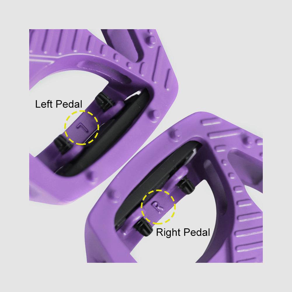 Pédales de vélo en métal