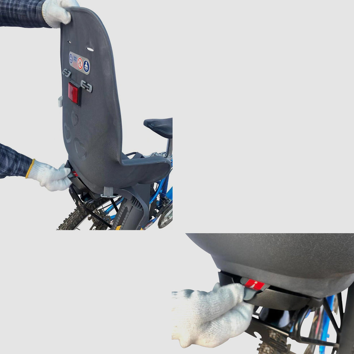 Windgoo child seat for bicycles