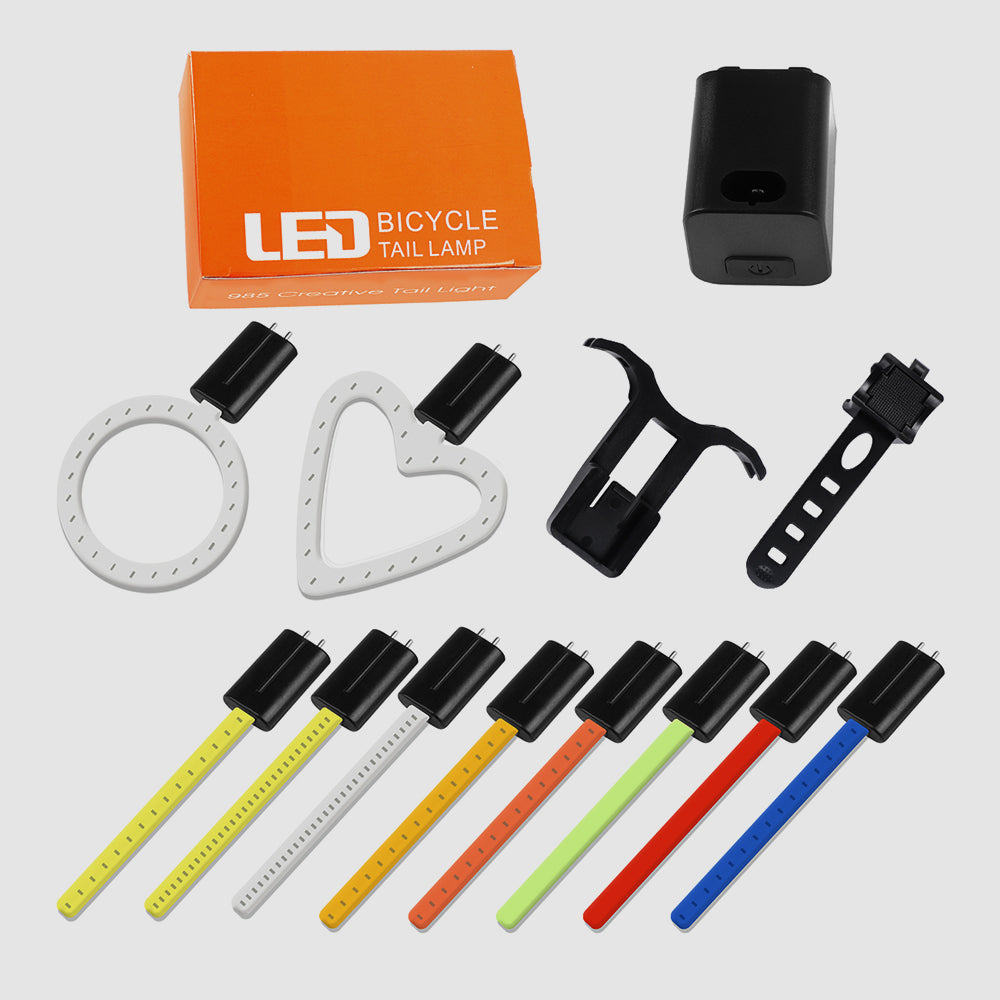 Bicycle Rear Light Decorations