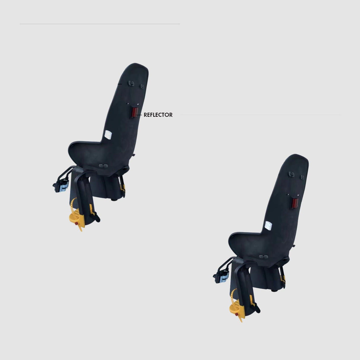 Windgoo child seat for bicycles