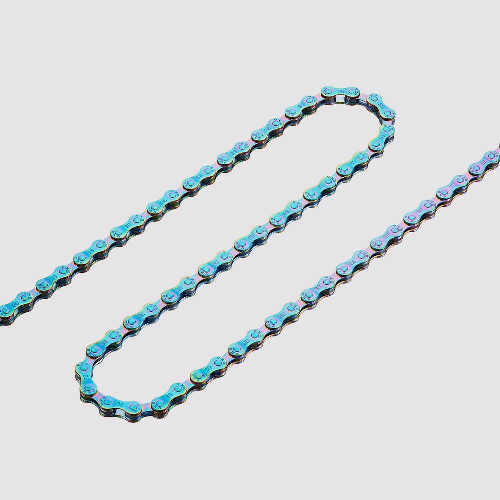 Chaîne de vélo 8 vitesses multicolore