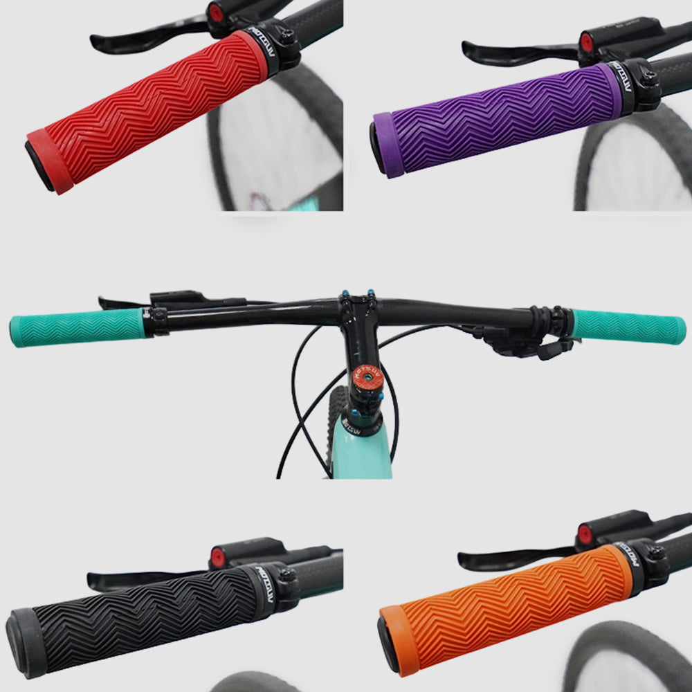 Poignées de guidon de vélo - 13,5 cm