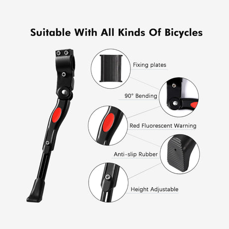 Verstelbare Fietsstandaard van 61-68 cm