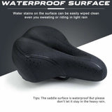 BOTC Comfort Fietszadel met Ventilatie & Zadelhoes