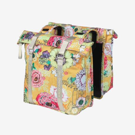 Basil Bloom Field Dubbele Fietstas 35L