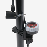 Staande Fietspomp Handpomp - Analoge Drukmeter - Dubbele Ventielkop