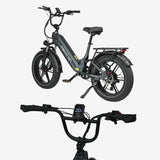 Maxtron Camel Electric Bicycle 20*4.0 Inch Fat Tire 250W 48V 18Ah Battery