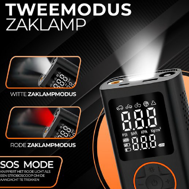 FÍNT V2 Elektrische Fietspomp