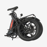 Maxtron Mule Electric Bicycle Grey | Folding E-Bike with 20" x 3.0 Tires 250W 48V 20Ah Battery