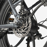 Maxtron Mule Electric Bicycle Grey | Folding E-Bike with 20" x 3.0 Tires 250W 48V 20Ah Battery