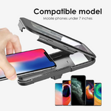 Waterproof Bicycle Phone Holder – Adjustable, Universal & 360° Rotatable