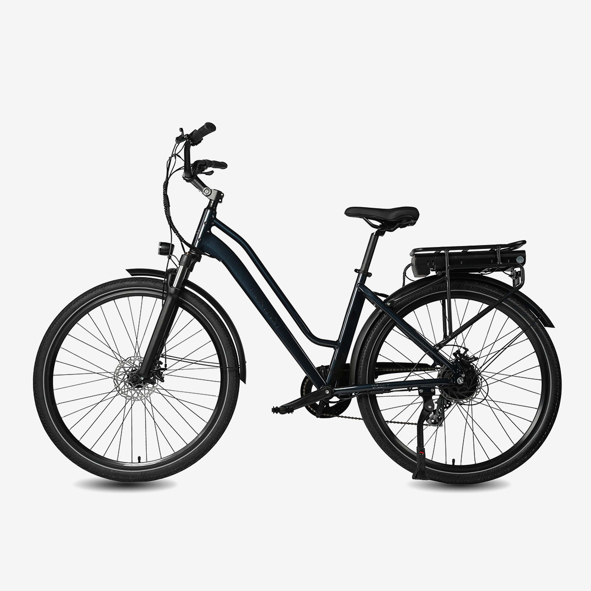 Maxtron Urban 7 Vélo Électrique Bleu | Pneus 27.5×2.0 Pouces - Batterie 250W 36V 12,8Ah