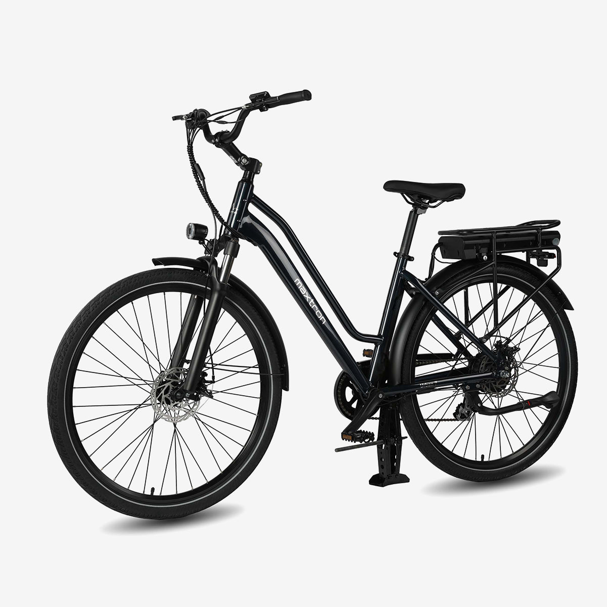Maxtron Urban 7 Vélo Électrique Bleu | Pneus 27.5×2.0 Pouces - Batterie 250W 36V 12,8Ah