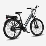 Maxtron Urban 7 Vélo Électrique Bleu | Pneus 27.5×2.0 Pouces - Batterie 250W 36V 12,8Ah
