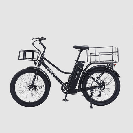 Windgoo - F40 | E-Bike met 20*3.0 Inch Tire 250W 36V 11.2 Ah Accu