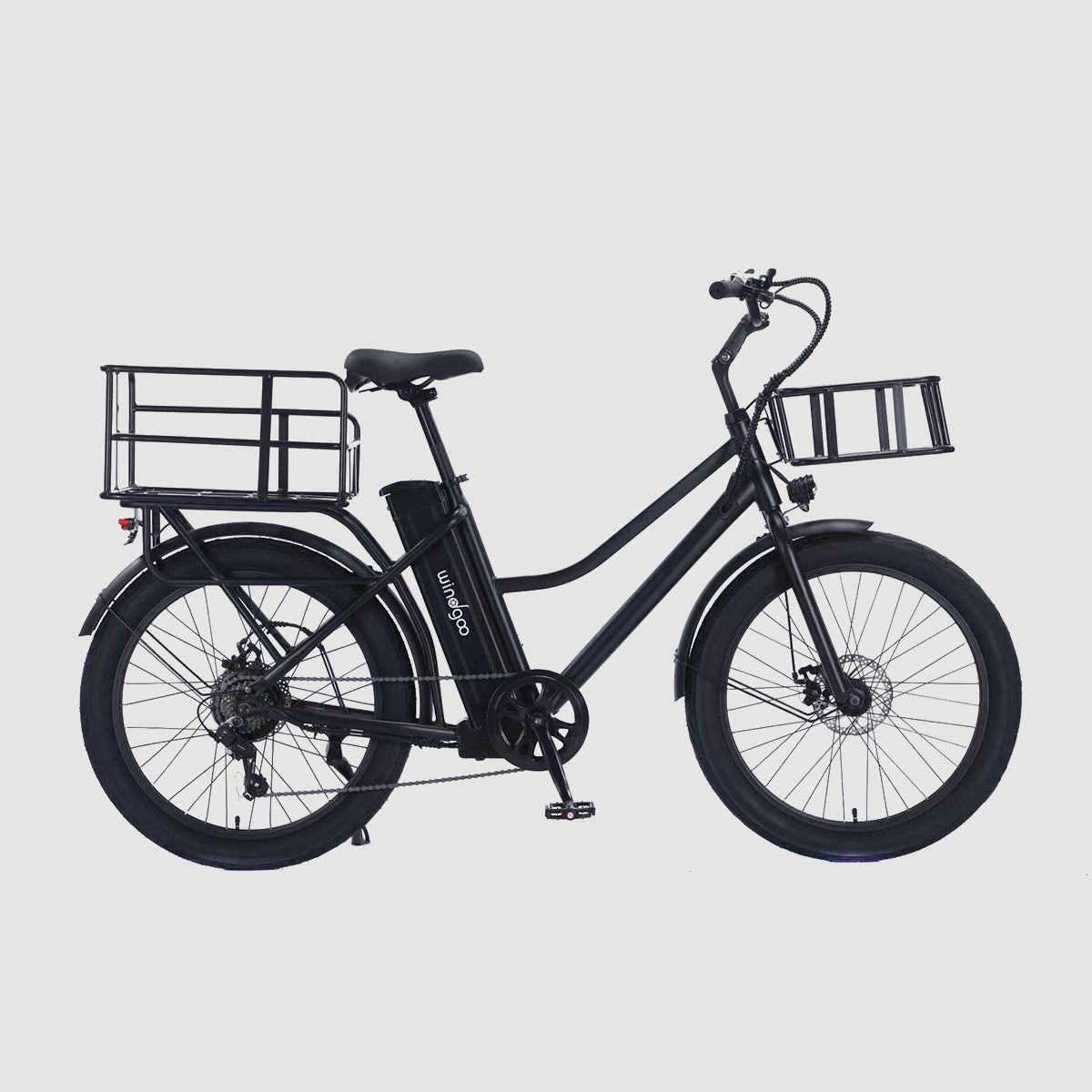 Windgoo - F40 | E-Bike met 20*3.0 Inch Tire 250W 36V 11.2 Ah Accu